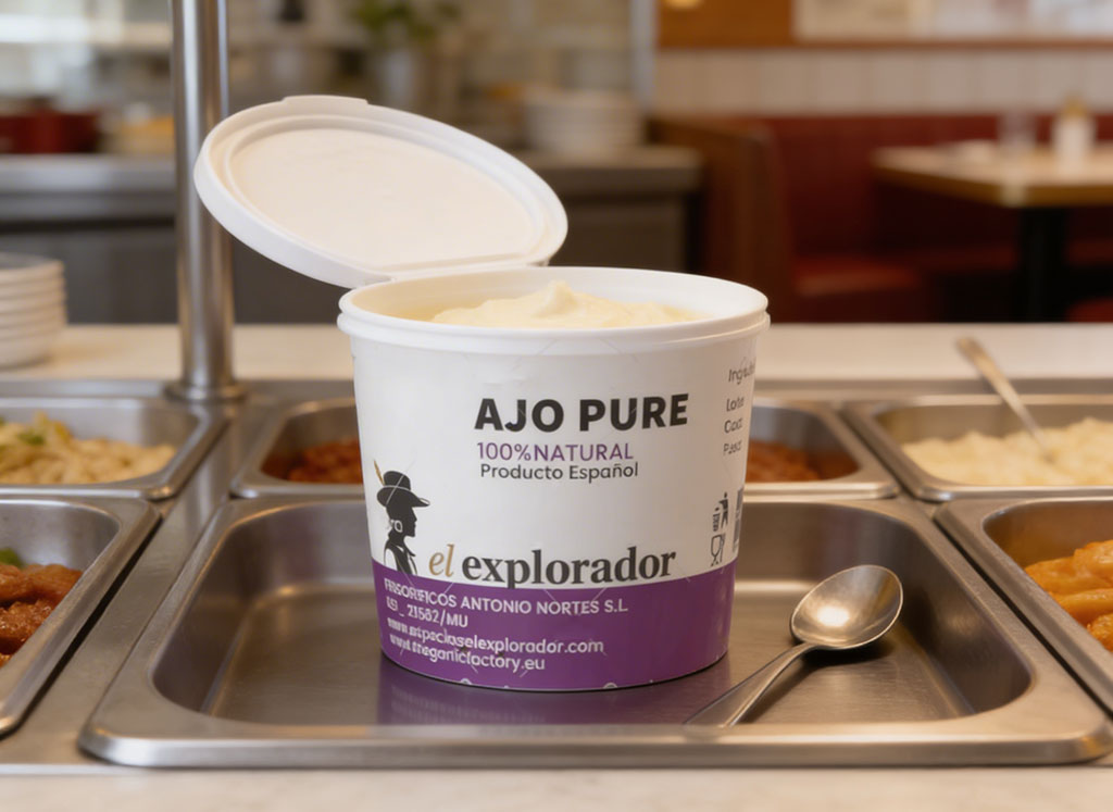 Ajo ideal para restaurantes